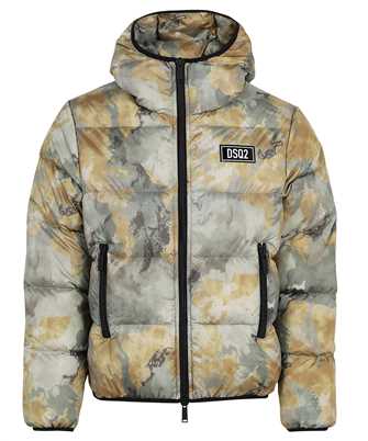 Dsquared2 S74AM1211 S54055 FADED CAMO PUFFER Jacket