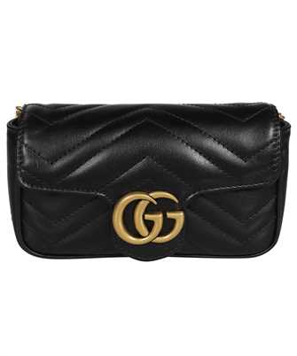Gucci 476433 DTDCT GG MARMONT MATELASSÉ LEATHER SUPER MINI Bag