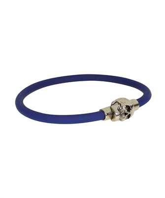 Alexander McQueen 705846 1AAIK RUBBER SKULL Armband