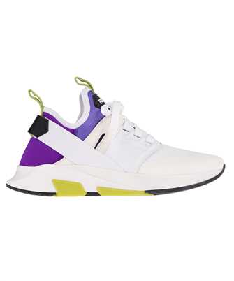 Tom Ford J1100 TOF021N NEOPRENE LYCRA SMOOTH LEATHER REFLEX LOW-TOP Sneakers