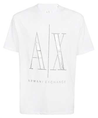 Armani Exchange 8NZTPQ ZJH4Z LOGO-EMBROIDERY COTTON T-shirt