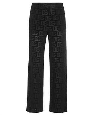 Dolce & Gabbana FTCKJT FJ7DM FLARED DG LOGO Trousers