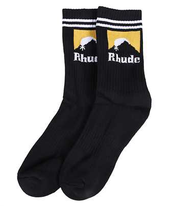 Rhude RHPS25SO04117 STRIPED MOONLIGHT Socks