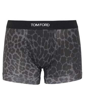 Tom Ford T4LC31230 LOGO-WAISTBAND LEOPARD-PRINT Boxershorts