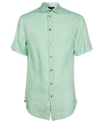 Emporio Armani D41SMM D10F1 SHORT-SLEEVED LINEN Hemd