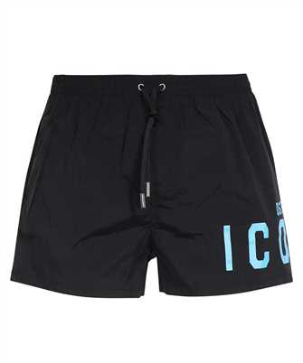 Dsquared2 D7B8P4570 ISA01 BE ICON MIDI Costume da bagno