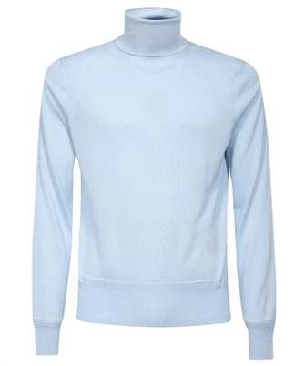 Tom Ford KRL003 YMK005S23 FINE GAUGE CASHMERE SILK ROLL NECK Maglia