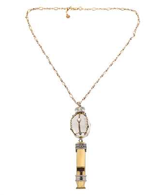 Alexander McQueen 688472 I11AB WHISTLE Necklace