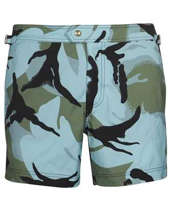 Tom Ford BZ630 TFB450 CAMO PRINT COMPACT POPLIN Badeshorts