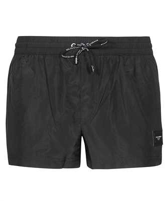 Dolce & Gabbana M4B11T FUSFW BRANDED PLATE Badeshorts