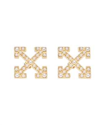 Off-White OWOD213S23MET001 PEARLS PAVE' Orecchini