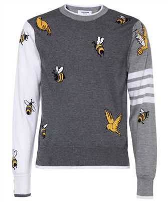 Thom Browne MKA444F Y1002 FUN MIX BIRDS AND BEES Maglia