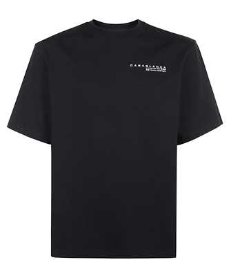 Casablanca M SP26 JTS 044 06 GLITCH ORCHID OVERSIZED T-shirt