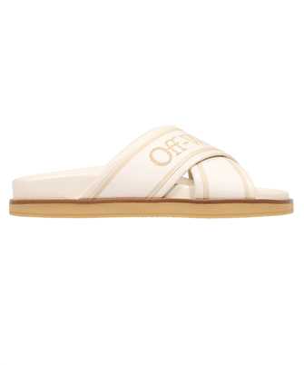 Off-White OWIT003S24LEA001 CLOUD CRISS CROSS Slides