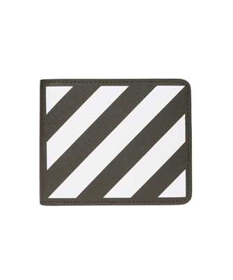 Off-White OMNC051F22LEA001 BINDER DIAG SAF BIFOLD Portafoglio