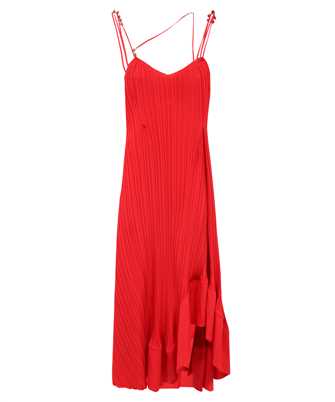 Lanvin RW DR0014 5904 P24 LONG PLEATED WITH STRAPS Abito