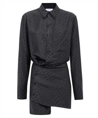 Off-White OWDG005F23FAB005 JACQUARD TWIST Kleid