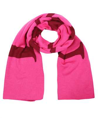 Lanvin 6L3018 U7130 LOGO-INTARSIA REVERSIBLE WOOL Sciarpa