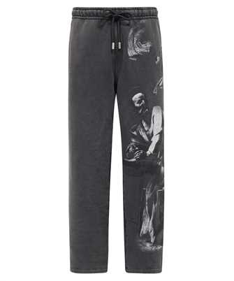 Off-White OMCH054F23FLE005 GRAPHIC-PRINT TRACK Trousers