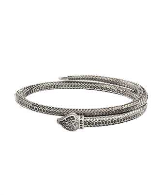 Gucci Jewelry Silver JWL YBA5772830010 SNAKE MOTIF Bracelet