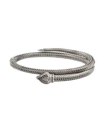 Gucci Jewelry Silver JWL YBA5772830010 SNAKE MOTIF Bracciale