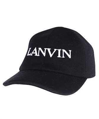 Lanvin 6LBASE U7120 LOGO-EMBROIDERED WOOL-BLEND Cappello