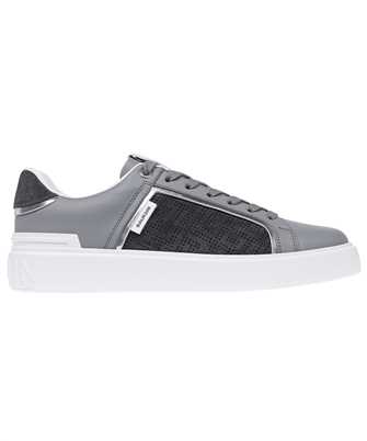 Balmain AM0VI321LTCB B-COURT IN PERFORATED MONOGRAMMED LEATHER Sneakers