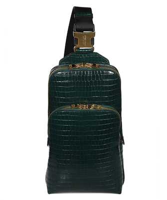 Tom Ford H0420T LCL239 BUCKLEY LINE GLOSSY PRINTED CROC Backpack