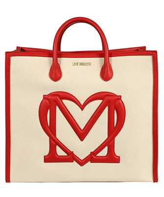 LOVE MOSCHINO JC4277PP0IKH110A CANVAS SPORTY LOVE SHOPPER Bag