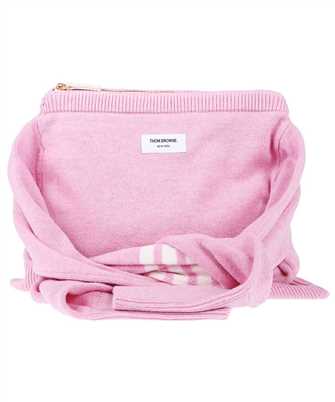 Thom Browne UAG076A E0350 JERSEY STITCH MERINO CREW NECK SWEATER SHELL Borsa