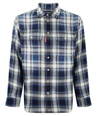 Dsquared2 S74DM0899 D35206 D2 Washed Check Camicia