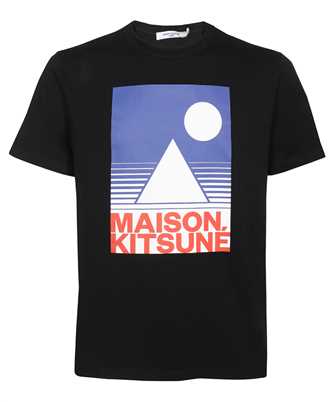 Maison Kitsune IM00157KJ0008 BLUE ANTHONY BURRILL CLASSIC T-shirt