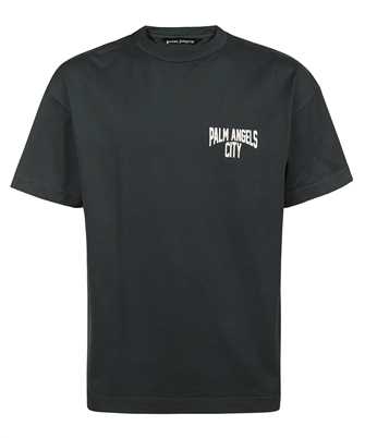 Palm Angels PMAA072R24JER006 CITY WASHED EFFECT T-shirt