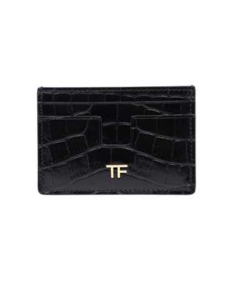 Tom Ford S0250 LCL150G SHINY STAMPED CROC Card holder