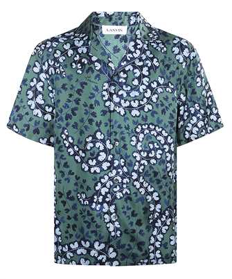 Lanvin RM SI0019 6057 P25 RATEAU PRINT BOWLING Camicia