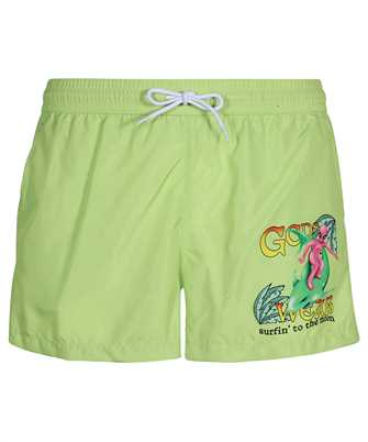 GCDS SS23M060713 SURFING WIRDO Swim shorts