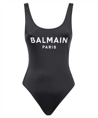 Balmain BKBG71780 EMBROIDERED-LOGO SCOOP-BACK Costume da bagno