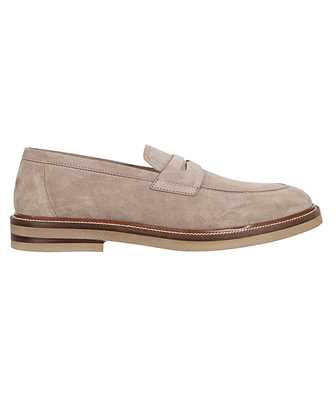 Brunello Cucinelli MZUPEAT709 Suede penny Scarpe