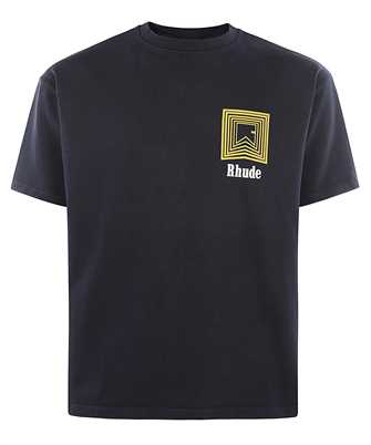 Rhude RHFW24TT06012 CHEVRON LOGO REPEAT TEE T-shirt