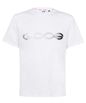 GCDS SS23M130654 REFLECTIVE PRINT LOGO REGULAR T-shirt