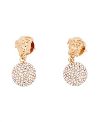 Versace 1009252 1A00621 MEDUSA CRYSTAL BALL Earrings