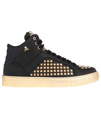 Philipp Plein AADS USC0625 PLE005N NAPPA LEATHER MID-TOP Sneakers