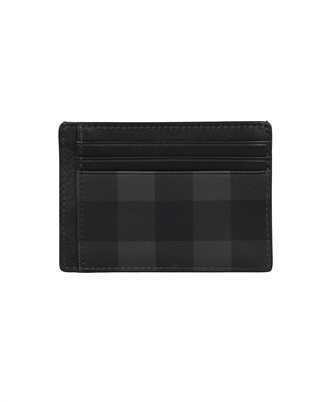 Burberry 8056630 CHECK AND LEATHER MONEY CLIP Card holder
