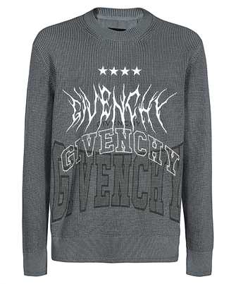 Givenchy BM90NQ4YF8 EMBROIDERED METAL LOGO Felpa