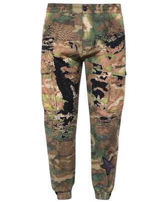 Dsquared2 S74KB0764 S54546 DESTROYED CYPRUS CARGO Trousers