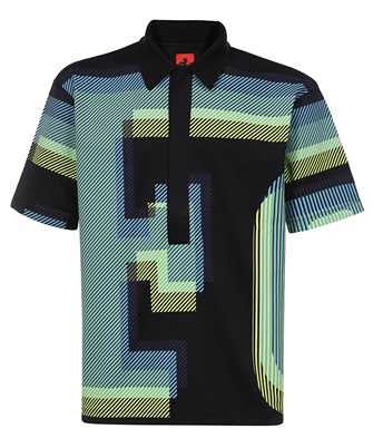 Ferrari 47616 LONG-F HOLOGRAM PRINT Polo
