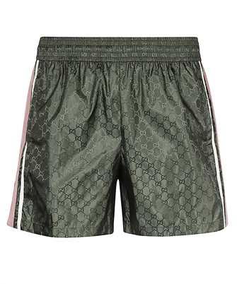 Gucci 752006 XHAIJ NYLON JACQUARD GG Swim shorts