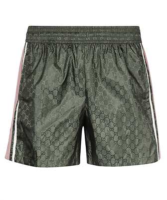 Gucci 752006 XHAIJ NYLON JACQUARD GG Badeshorts