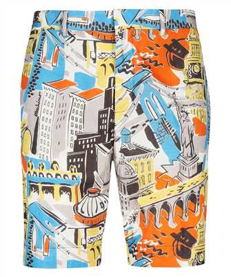 Moschino A0312 2061 CITY PRINT NYLON Shorts