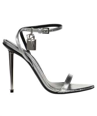 Tom Ford W2272S LSP014 LAMINATED NAPPA PINTY NAKED Sandals